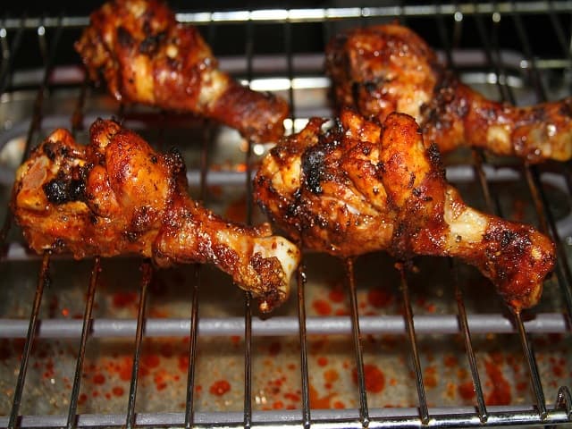 Gebraden drumstick