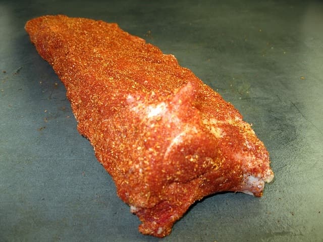 Spareribs gekruid
