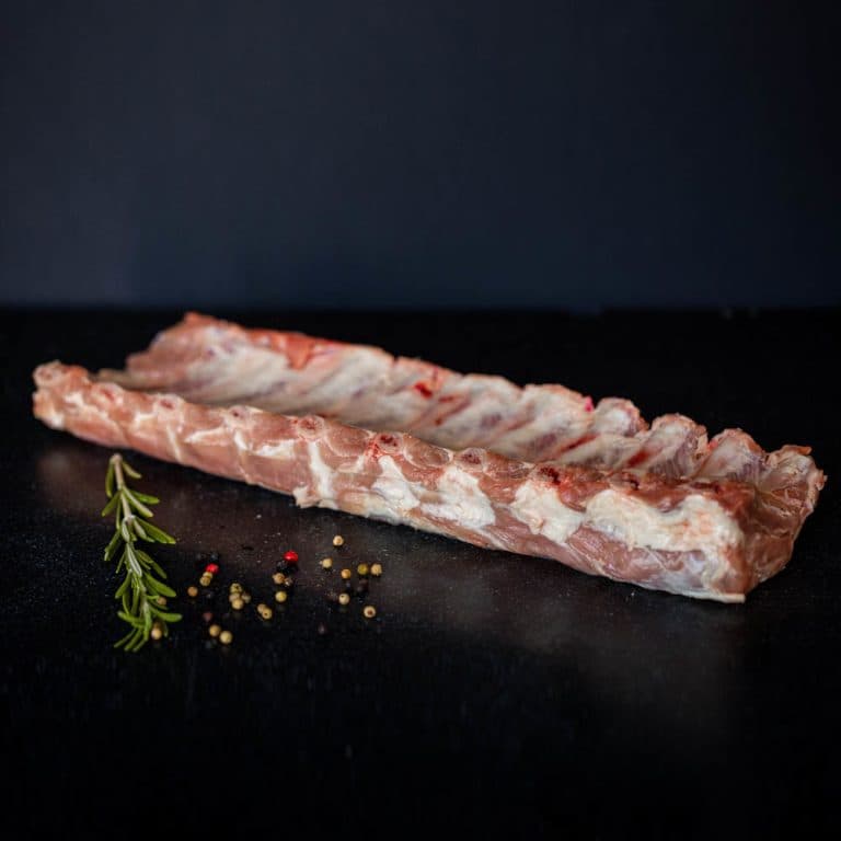 Dik bevleesde spareribs