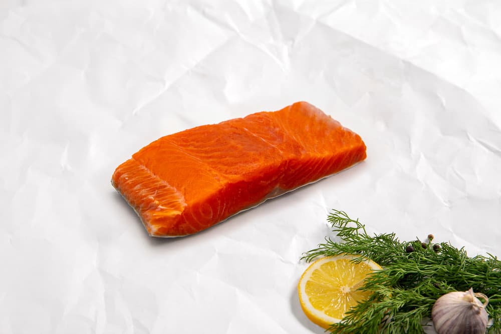 Wilde Sockeye zalmfilet met huid
