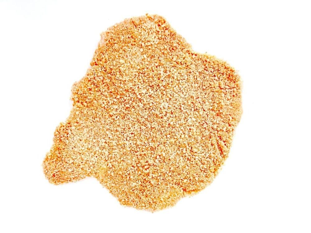 Schnitzel van de filet gepaneerd