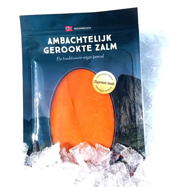 Gerookte Zalmfiletplakken