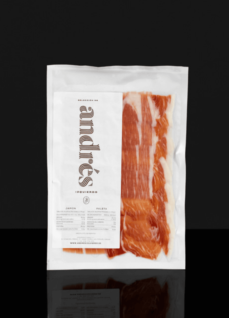 Jamón Selección Andrés Izquierdo 100 gr. | 22 maanden gerijpt | Kwaliteitsvlees