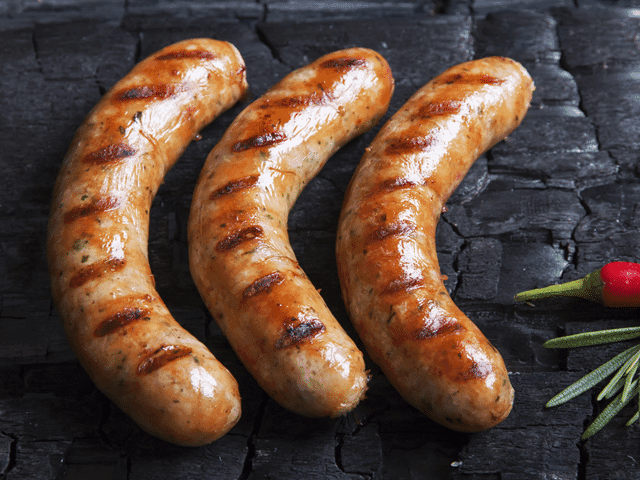 Duitse bratwurst