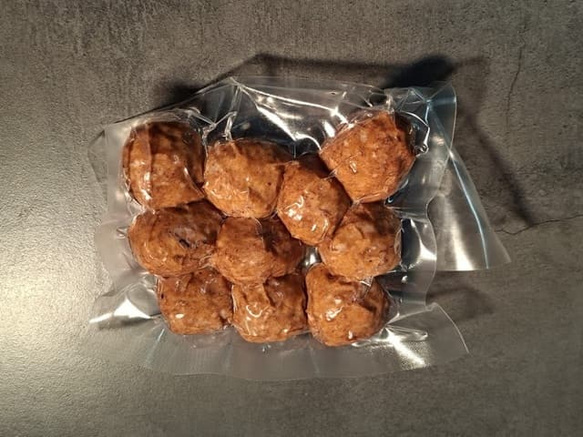 Snack balletjes per 10 verpakt