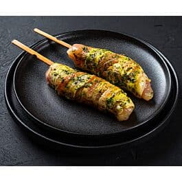 Kip op stok Pesto