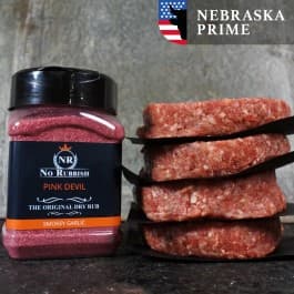 Black Angus burger | Pink devil