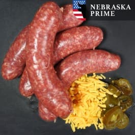 Braadworst Black Angus | Cheddar jalapeno