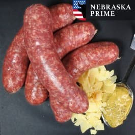 Braadworst Black Angus | Old Amsterdam mosterd