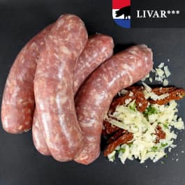 Braadworst Livar | Zontomaat parmigiano DOP