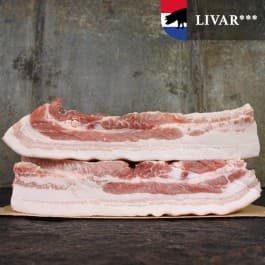 Buikspek met zwoerd Livar