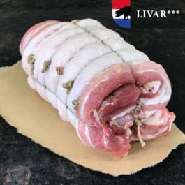 Gekruide buikspekrollade Livar