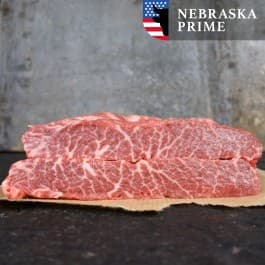 Flat iron steak Black Angus USDA prime