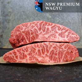 Flat iron Australisch Wagyu BMS 8+