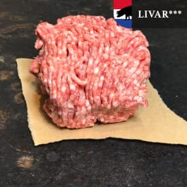 Gekruid halfom gehakt Livar en Blonde Aquitaine