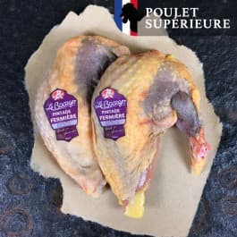 Parelhoenfilet met vel en vleugel Label Rouge