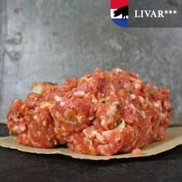Gekruid halfom gehakt Livar en Blonde Aquitaine | Indisch