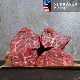 Longhaas (uitgevliesd) Black Angus USDA prime
