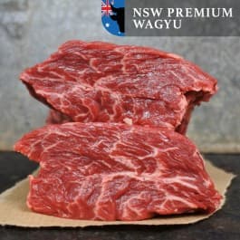 Longhaas (uitgevliesd) Australisch Wagyu BMS 8+