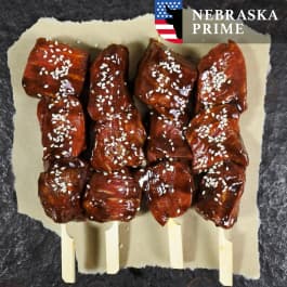 Ossenhaasspies Black Angus USDA prime | Ketjap sesam