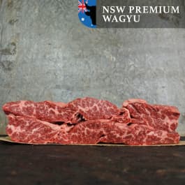 Outside skirt (uitgevliesd) Australisch Wagyu BMS 8+