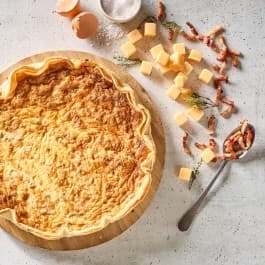 Quiche | Kaas spek