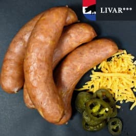 Hotdog Livar | Cheddar jalapeno