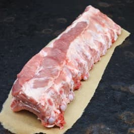 Dikbevleesde spareribs