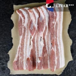 Speklap met zwoerd Livar