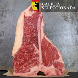Dry aged T bone Rubia Gallega