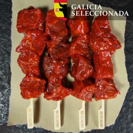 Dry aged ribeyespies Rubia gallega | Char siu