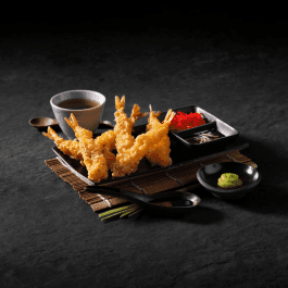 Wasabi tempura garnalen (pre fried)