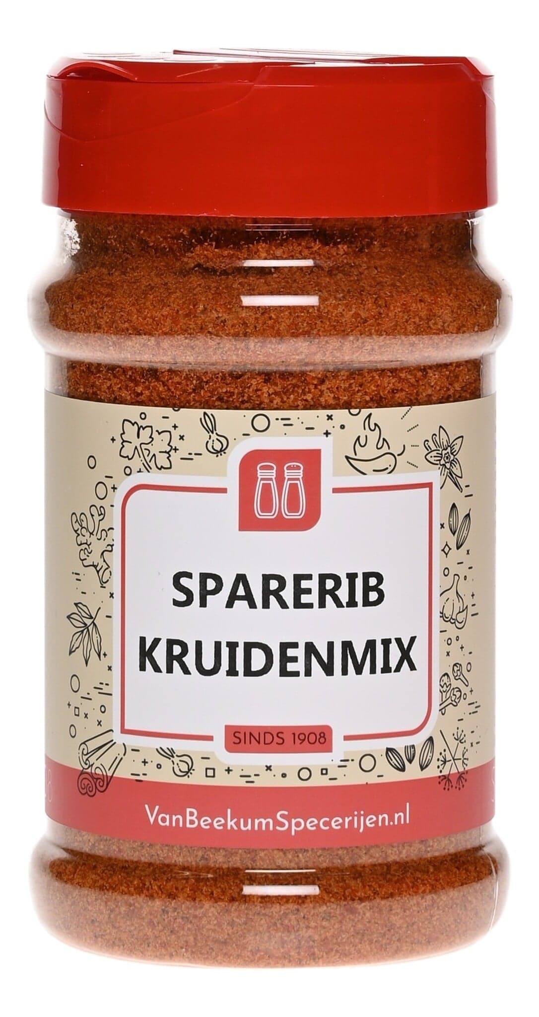 Sparerib Kruidenmix - Strooibus 200 gram