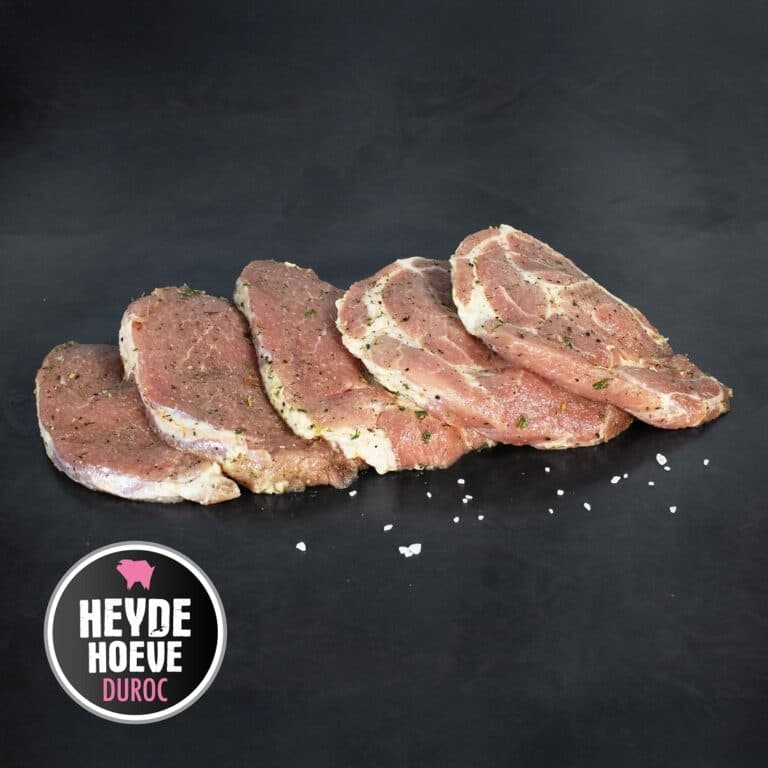 Procureur lapjes gekruid | Heyde Hoeve Duroc