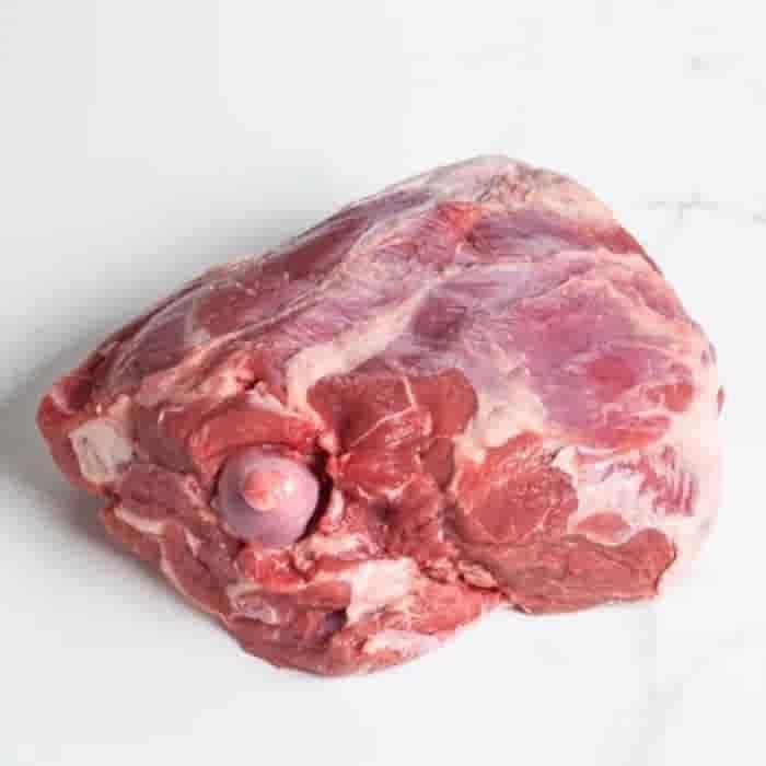 Lamsbout met been