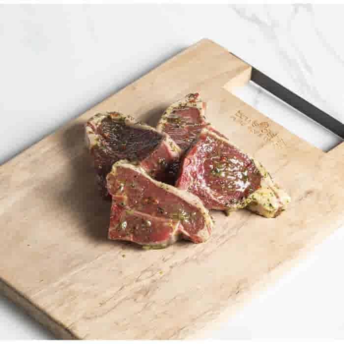 Lams T-bone gemarineerd