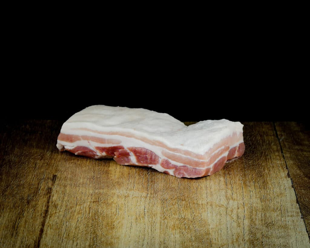 Varkensbuik zonder zwoerd Heyde Hoeve