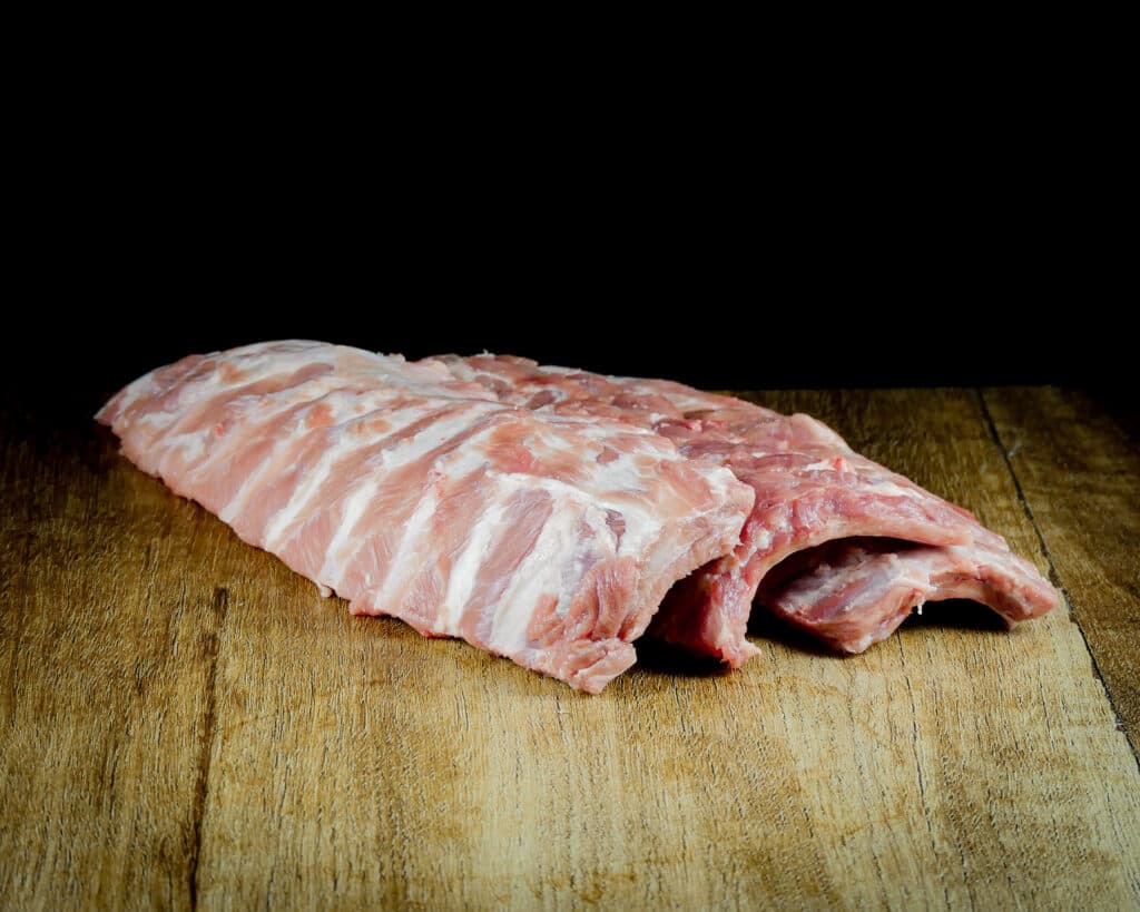 Spareribs zonder ketting