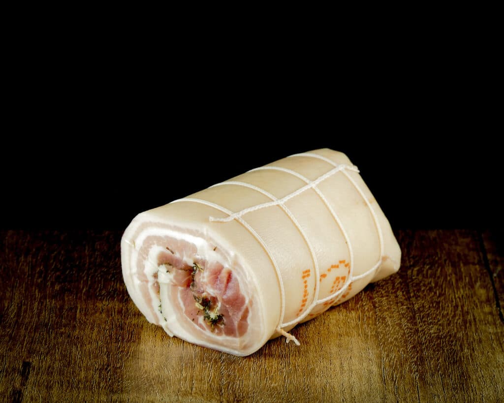Porchetta met zwoerd