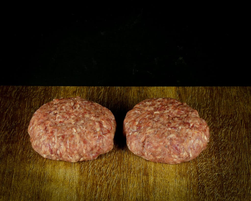 Dry Aged Guinness burger 2 x