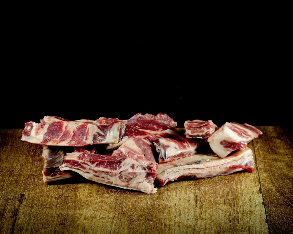 Dry aged beef ribfingers