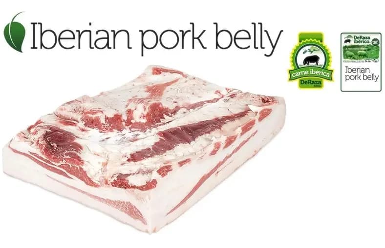 Iberico buikspek zonder zwoerd