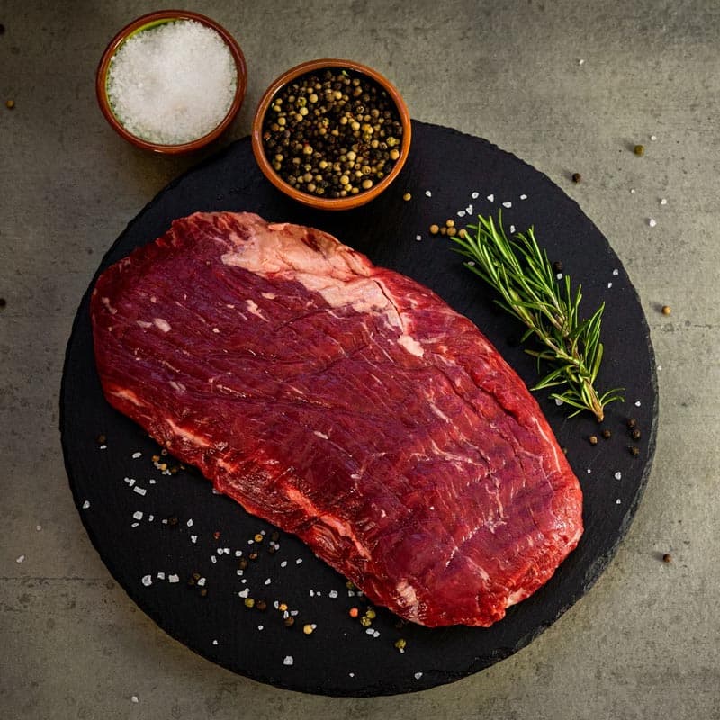 Flank steak (kleine bavette) | High quality grain-fed | Black Angus | Uruguay